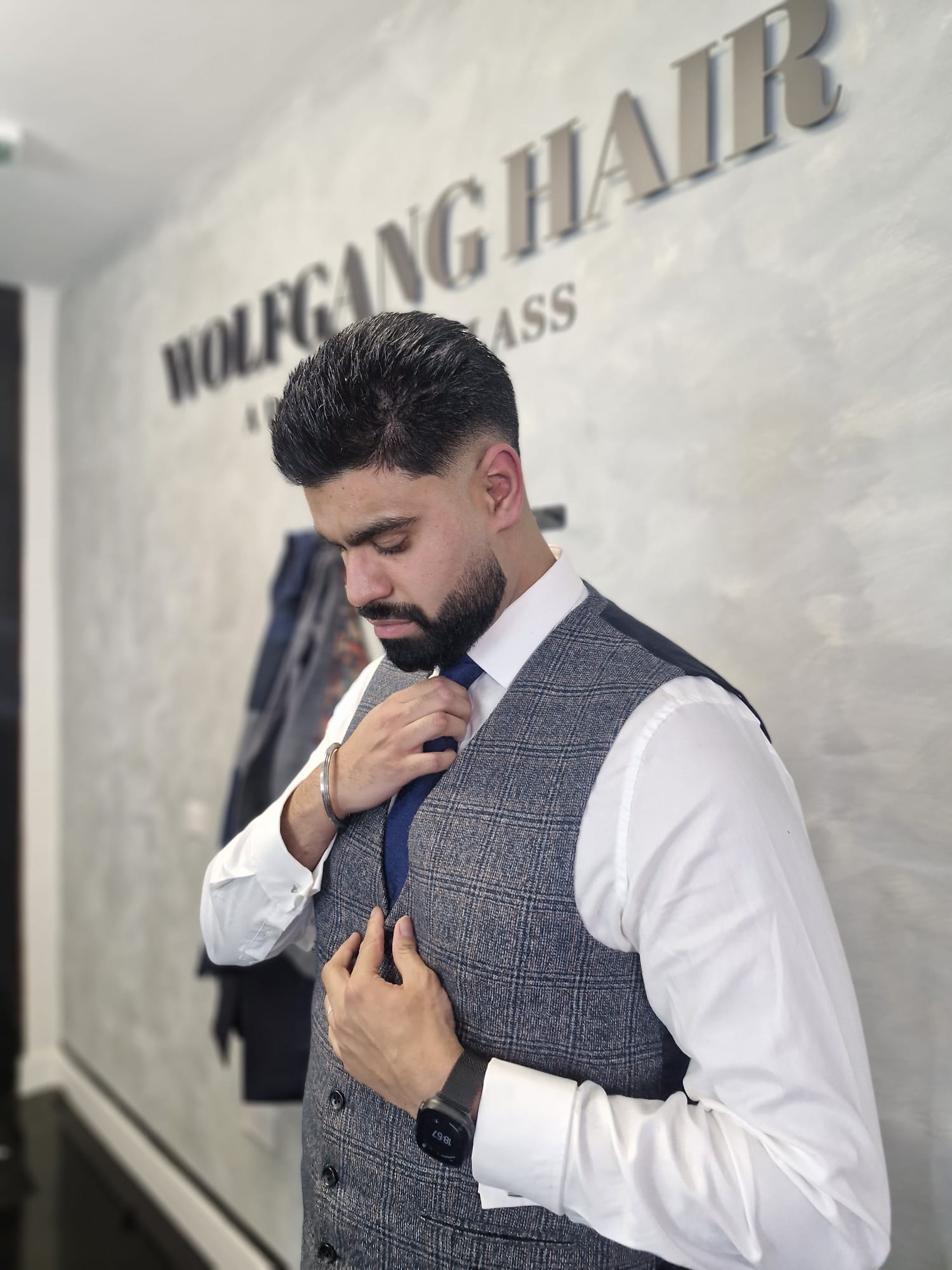Suited and styled