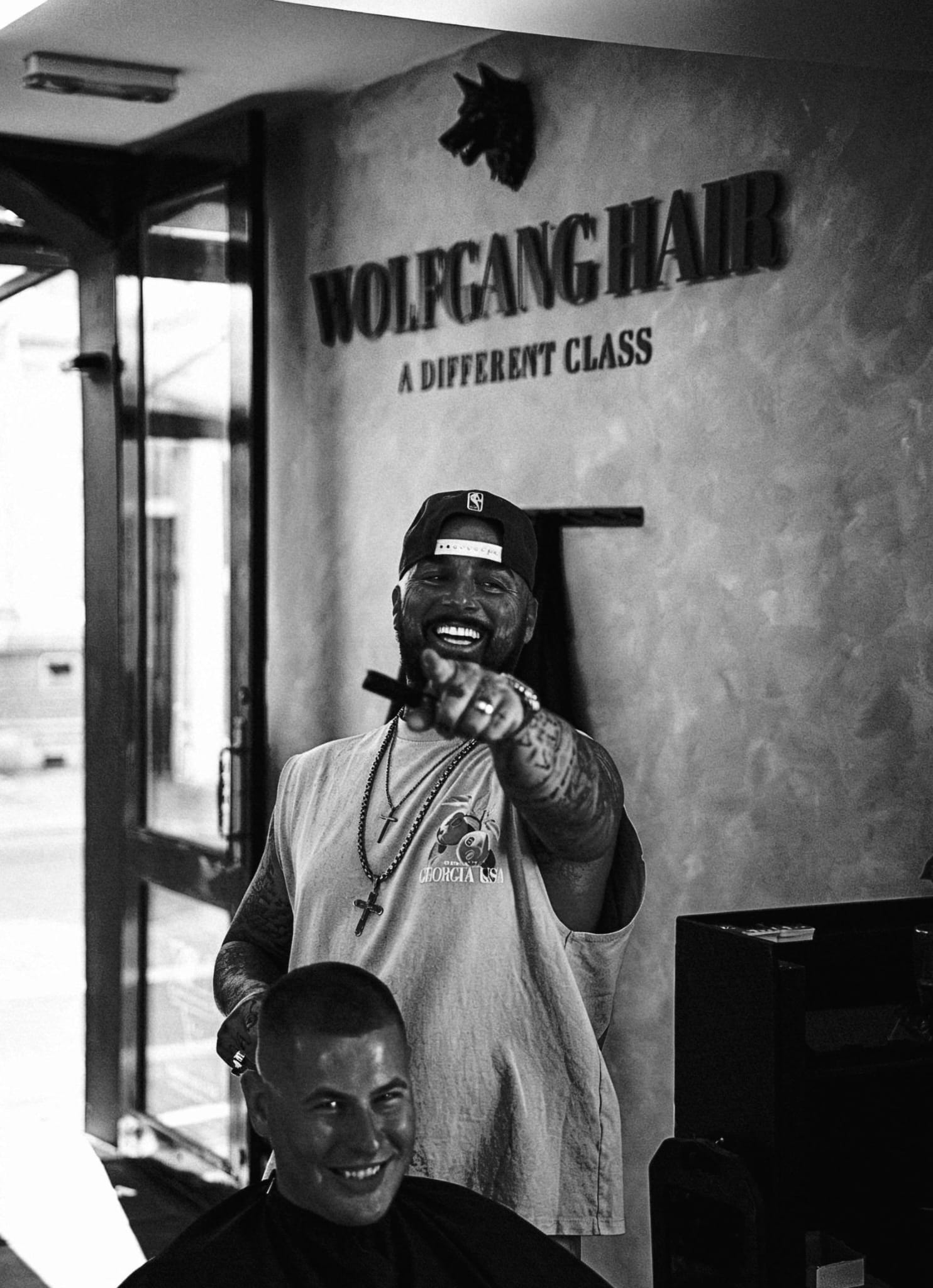 Precision barbering at Wolfgang Hair Leicester