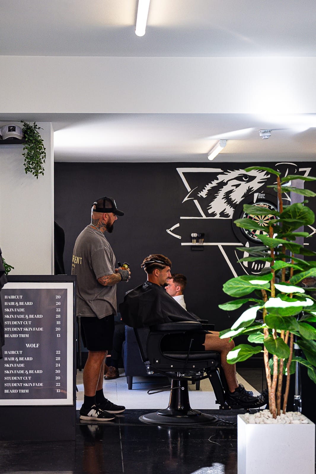 Hair styling session at Wolfgang Hair Leicester